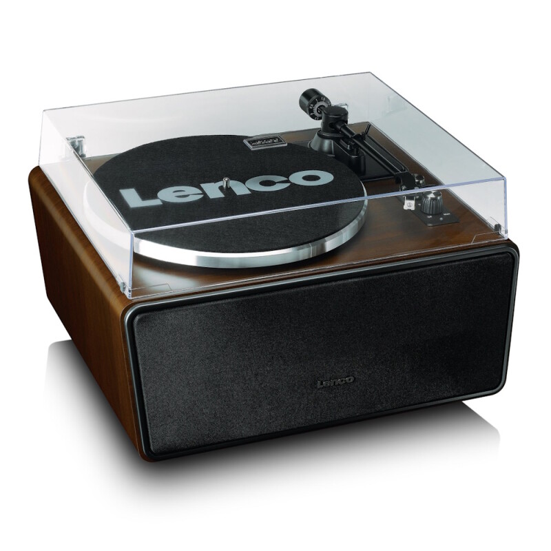 Lenco LS-470WA Πικάπ με ενσωματωμένα ηχεία και Bluetooth - Χρώμα  Καρυδιάς