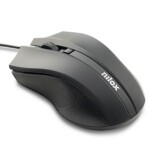 Nilox MOUSB1002 USB Optical Mouse 1600 DPI 3 buttons, Black