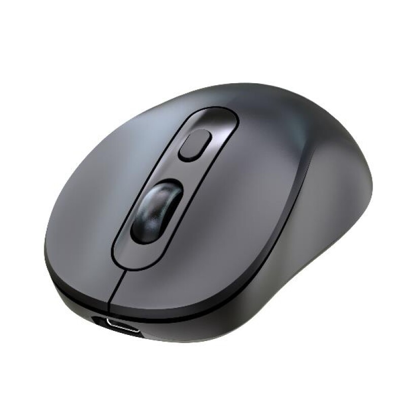 Nilox NXMDW101 Dual (Wireless and Bluetooth) Rechargable Mouse 1600 DPI, Black
