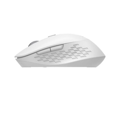 Nilox NXMODWI02 Dual (Wireless and Bluetooth) Mouse 1600 DPI, 6 Buttons, Silent, White