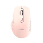 Nilox NXMODWI03 Dual (Wireless and Bluetooth) Mouse 1600 DPI, 6 Buttons, Silent, Pink
