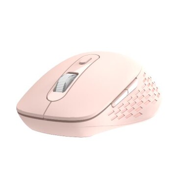 Nilox NXMODWI03 Dual (Wireless and Bluetooth) Mouse 1600 DPI, 6 Buttons, Silent, Pink
