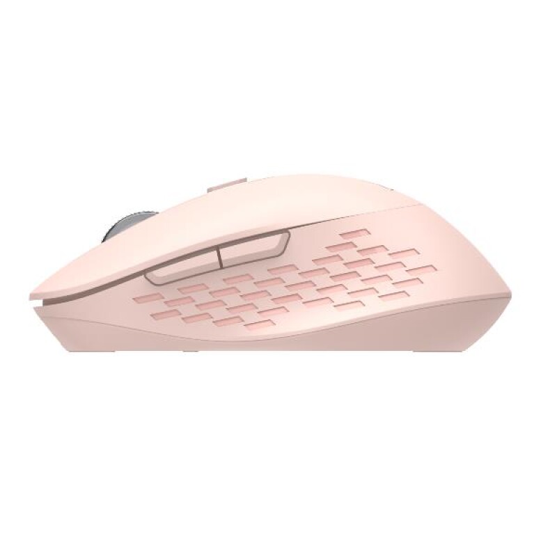 Nilox NXMODWI03 Dual (Wireless and Bluetooth) Mouse 1600 DPI, 6 Buttons, Silent, Pink