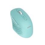 Nilox NXMODWI04 Dual (Wireless and Bluetooth) Mouse 1600 DPI, 6 Buttons, Silent, Blue