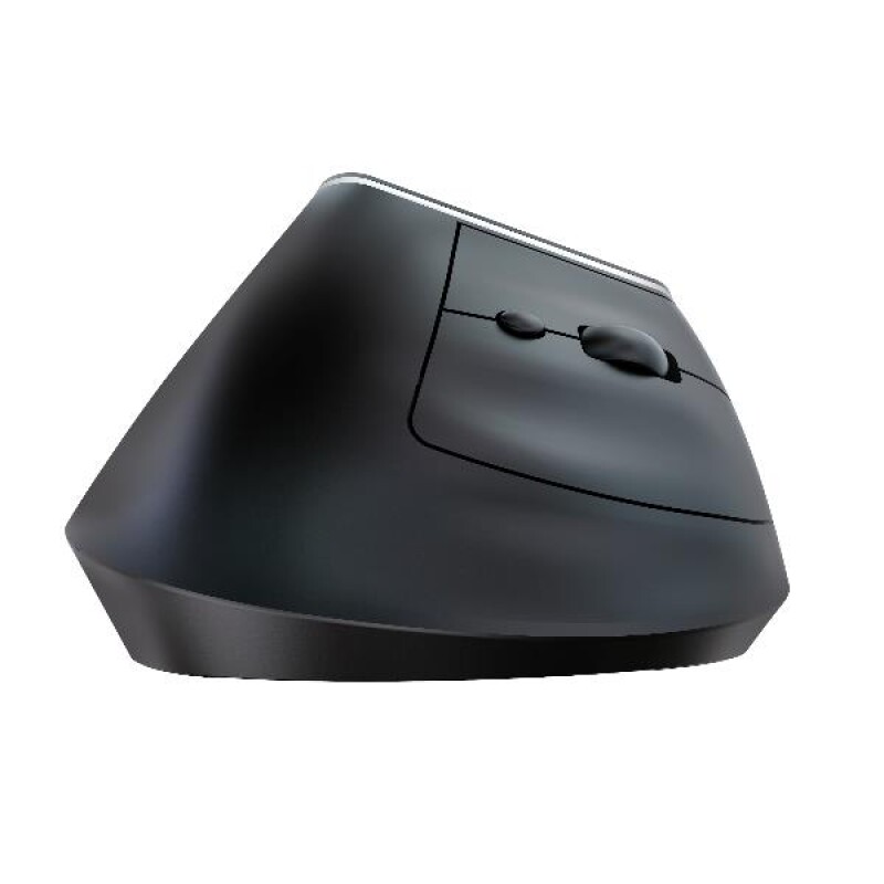 Nilox NXMOEVR01B  Ergonomic Vertical Wireless Rechargable Mouse 1600 DPI 6 Buttons, Silent,  Black