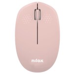 Nilox NXMOWI4014  Optical Wireless Mouse 1000 DPI, 3 Buttons, Pink