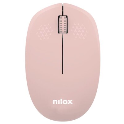 Nilox NXMOWI4014  Optical Wireless Mouse 1000 DPI, 3 Buttons, Pink