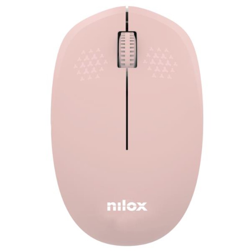 Nilox NXMOWI4014  Optical Wireless Mouse 1000 DPI, 3 Buttons, Pink