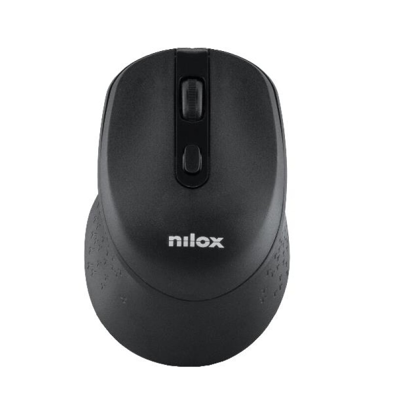 Nilox NXMWS101 Dual (Wireless and Bluetooth) Mouse 1600 DPI, 4 Buttons, Silent, Black