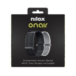 NILOX ONAIR SMART BAND SCREENLESS Μαύρο/Γκρι
