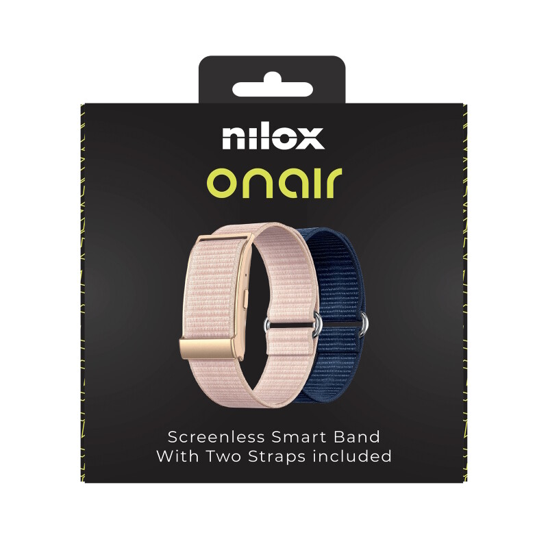 NILOX ONAIR SMART BAND SCREENLESS Ροζ/Μπλε