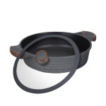 RESTO Capela 93506 Non-stick pan with glass lid 28cm 4.4