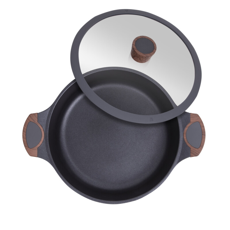 RESTO Capela 93506 Non-stick pan with glass lid 28cm 4.4