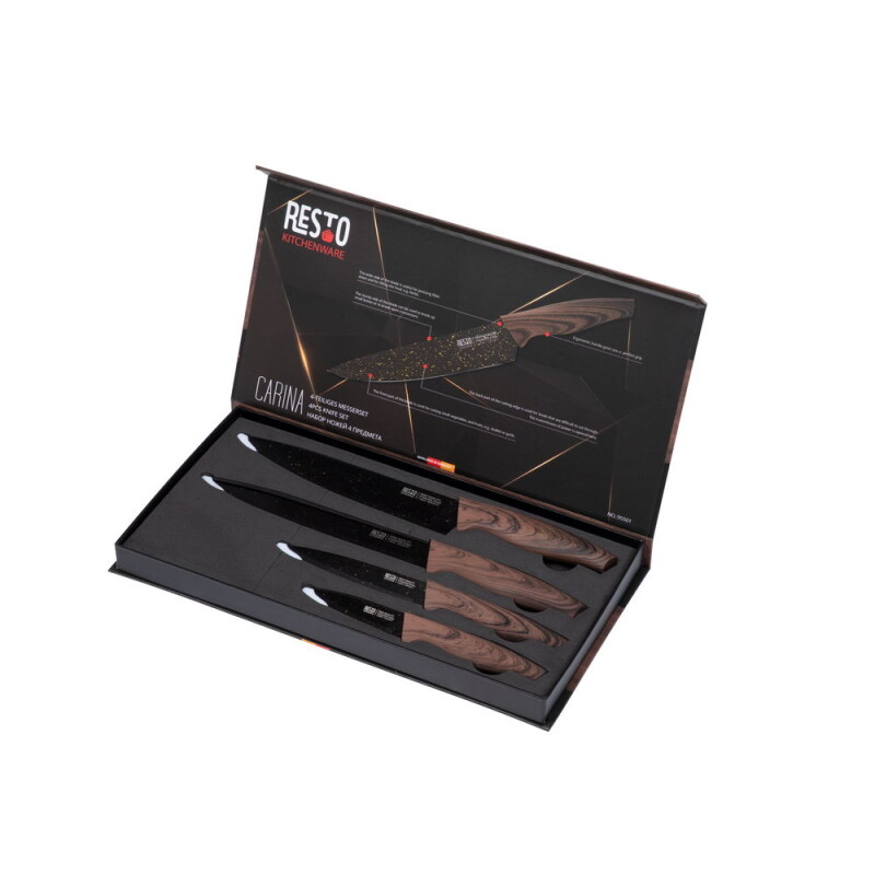 RESTO Carina 95501 Σετ 4 Μαχαιριών