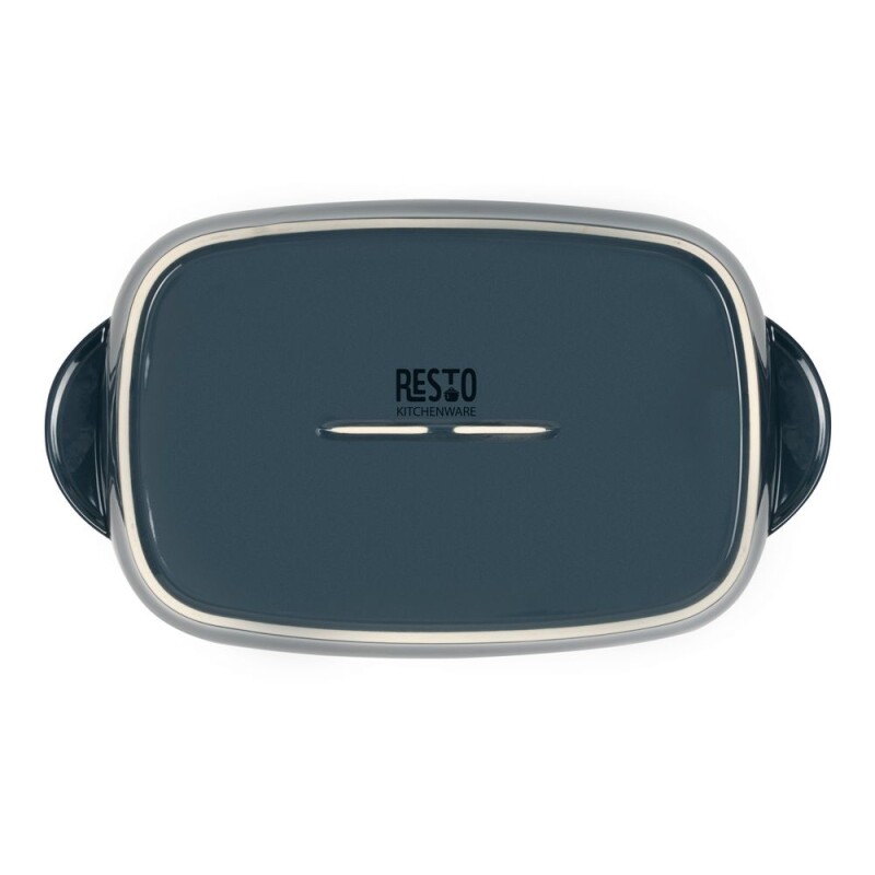 RESTO Fornax 96152 πυρίμαχο σκεύος οβάλ 38.6Χ23Χ6,6cm , Σκούρο Μπλε