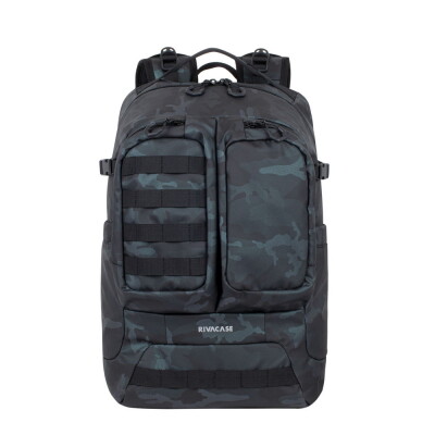 RIVACASE 7661 navy camo 32L Rucksack