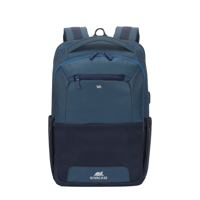RivaCase Suzuka 7767 steel blue/aquamarine Laptop backpack 15.6"