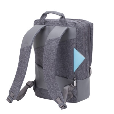RivaCase 7960 grey MacBook Pro and Ultrabook backpack 15.6"