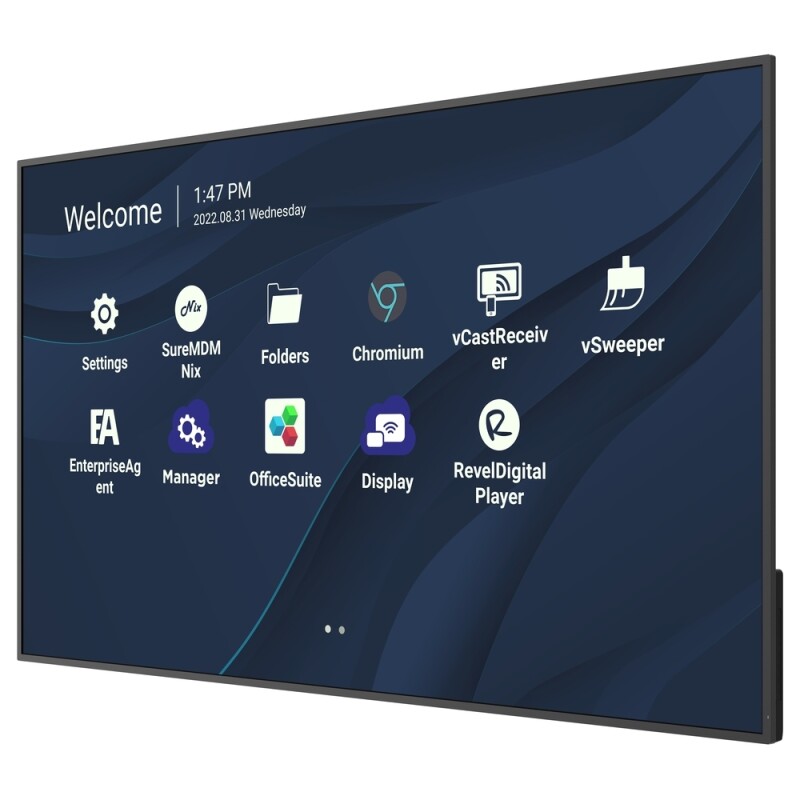 ViewSonic CDE6530 65" 4K Presentation Display